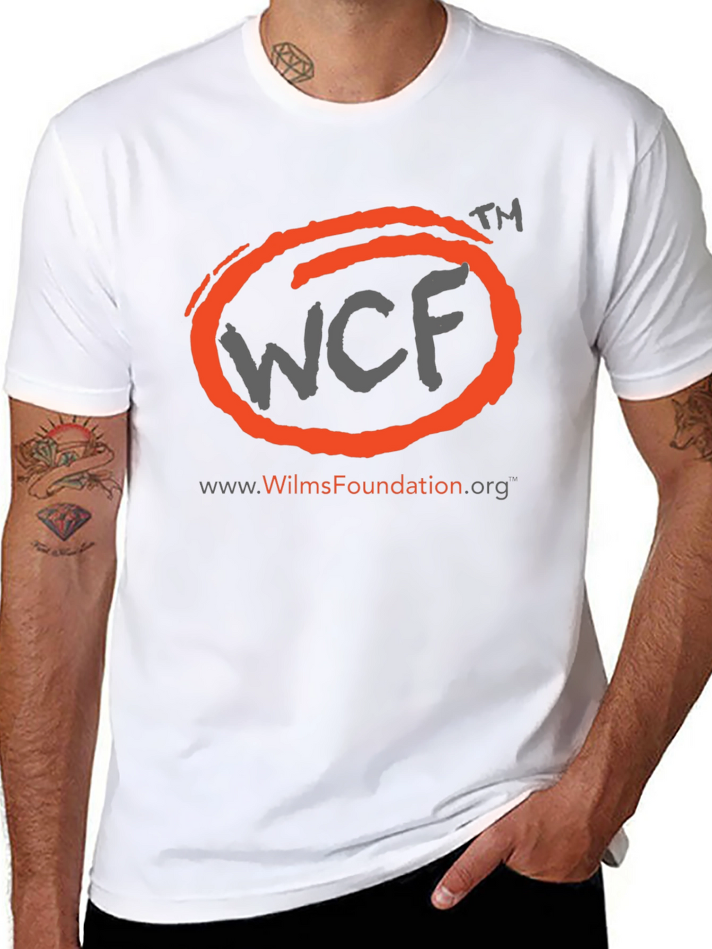 WCF Wilms Foundation Black T-Shirt