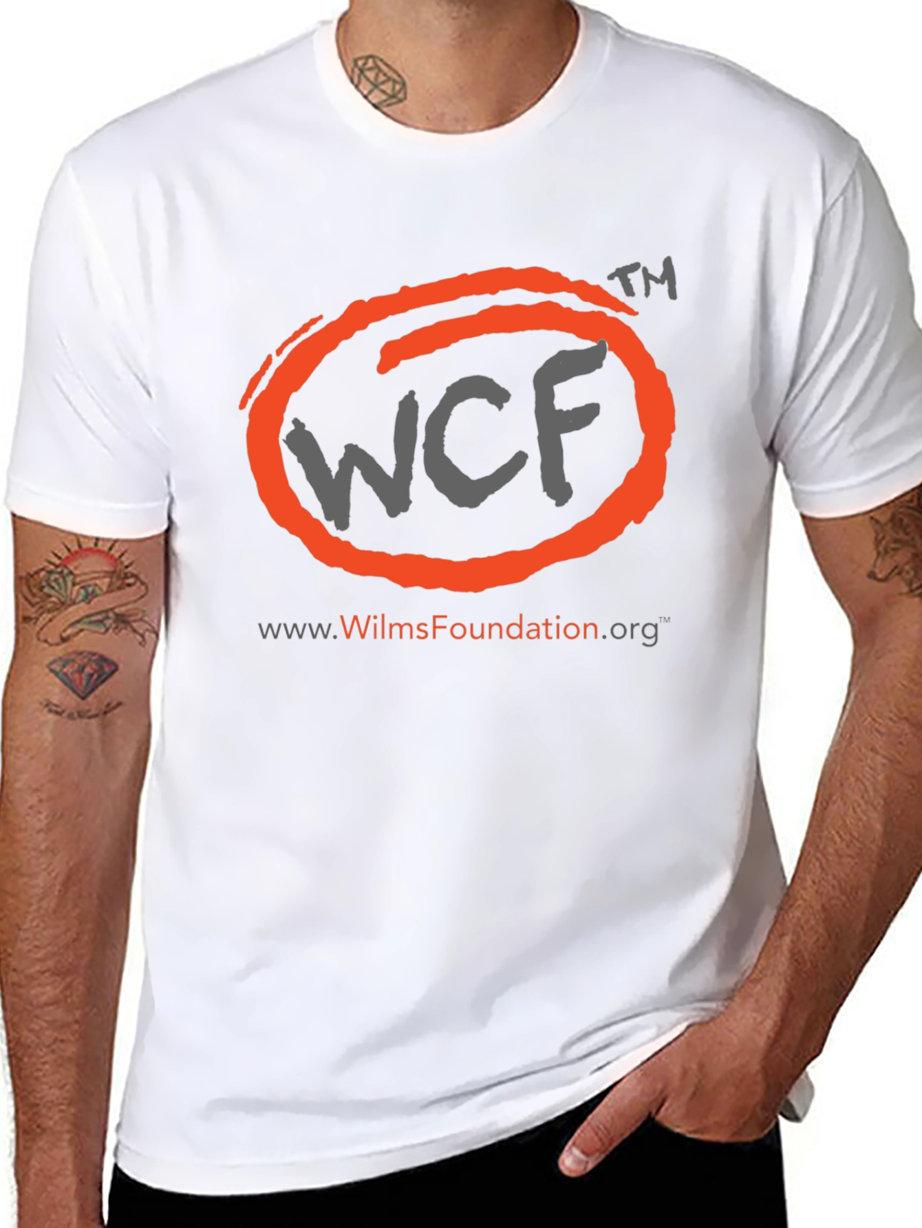 WCF Wilms Foundation Black T-Shirt