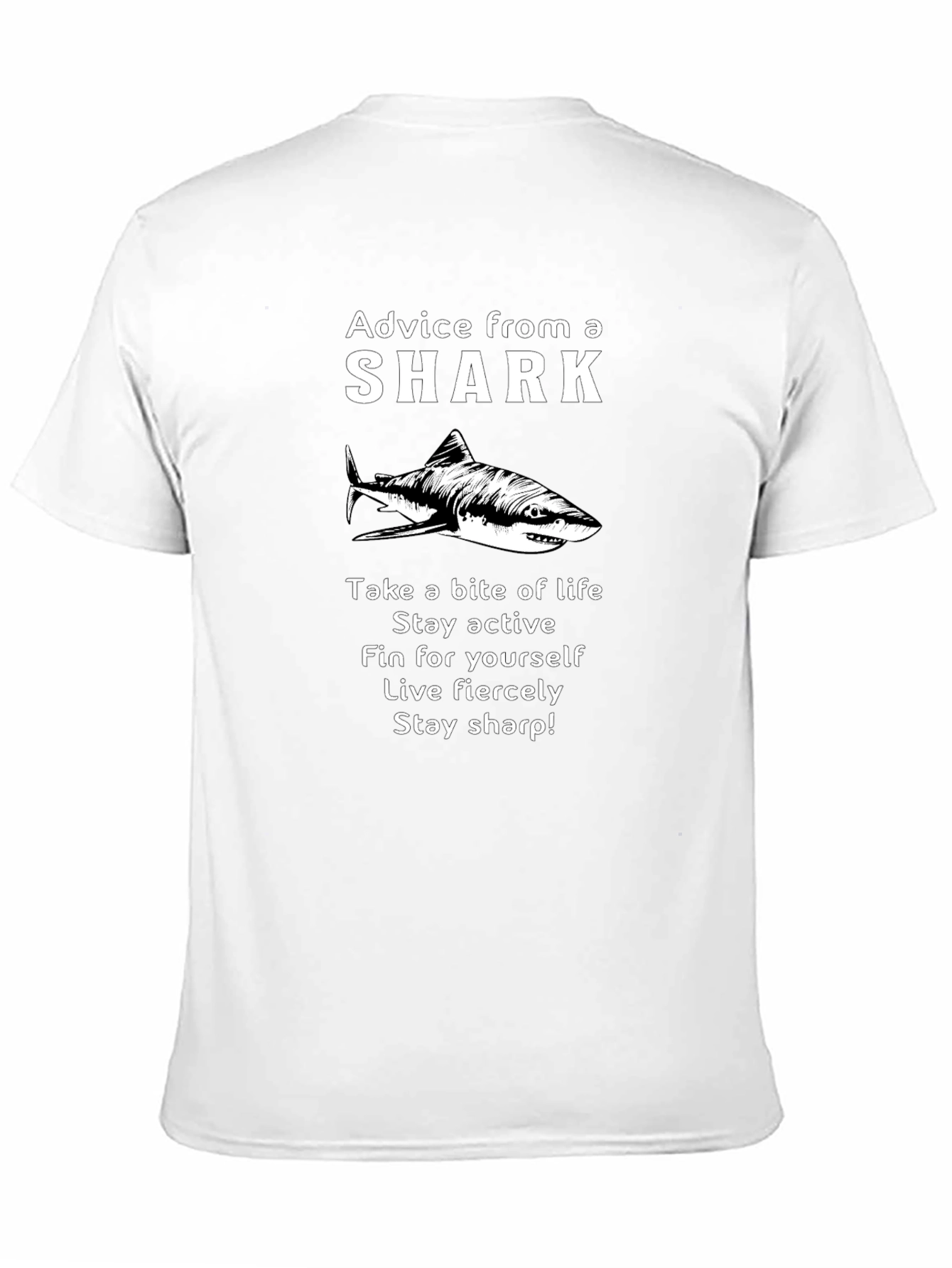 Advice from a Shark Graphic T-Shirt