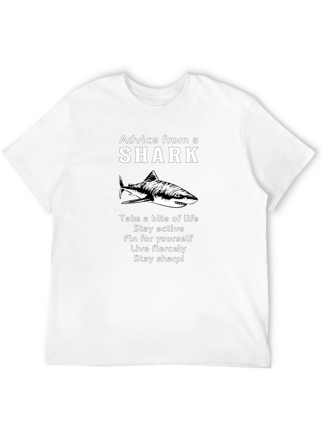 Advice from a Shark Graphic T-Shirt