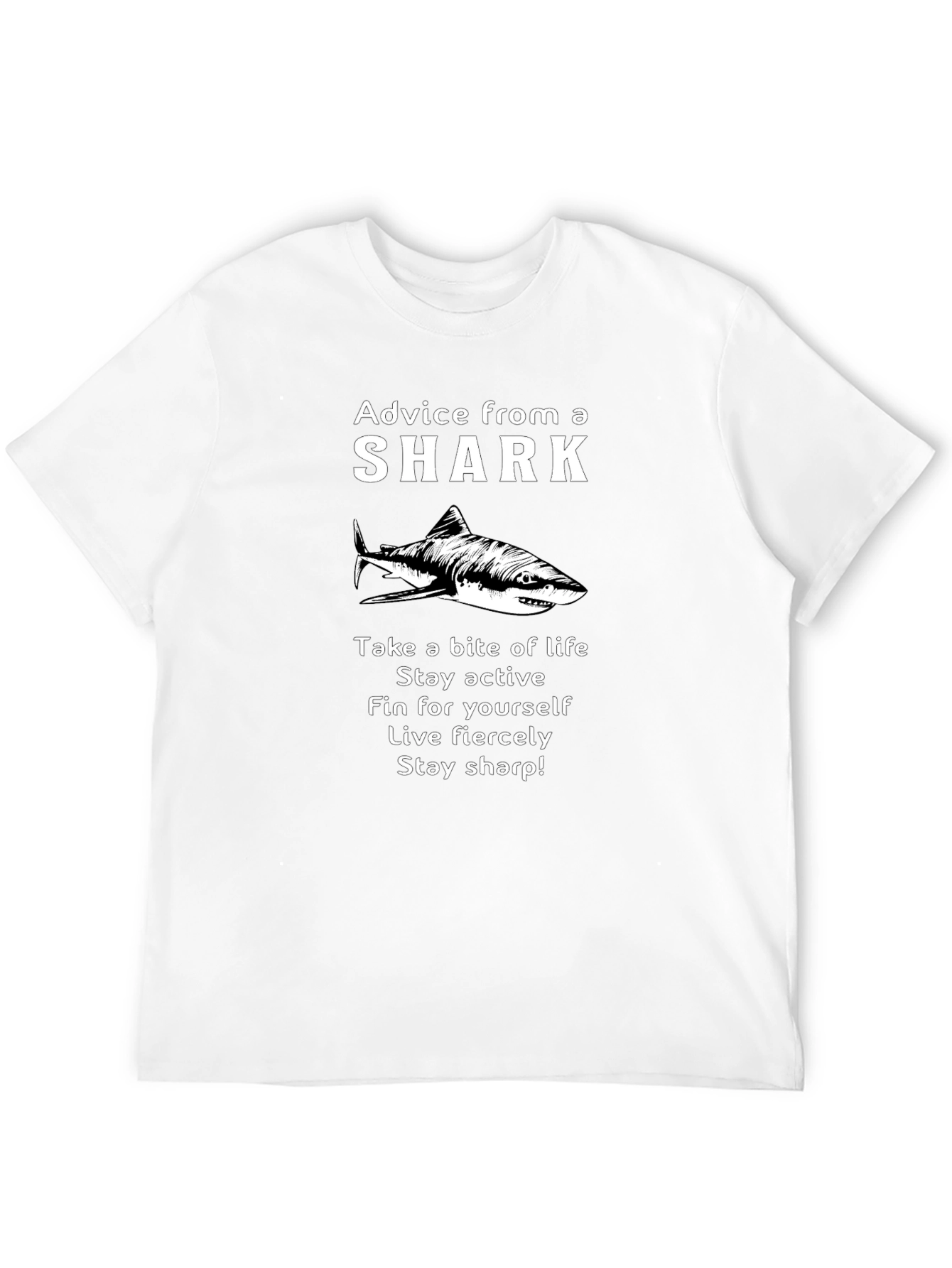 Advice from a Shark Graphic T-Shirt