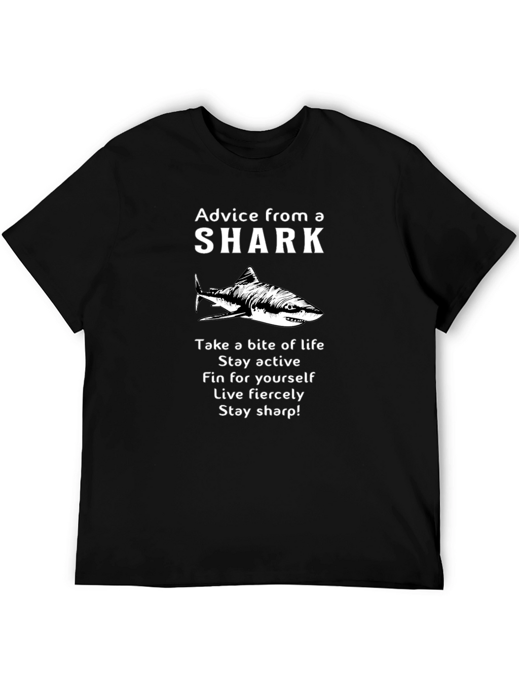 Advice from a Shark Graphic T-Shirt