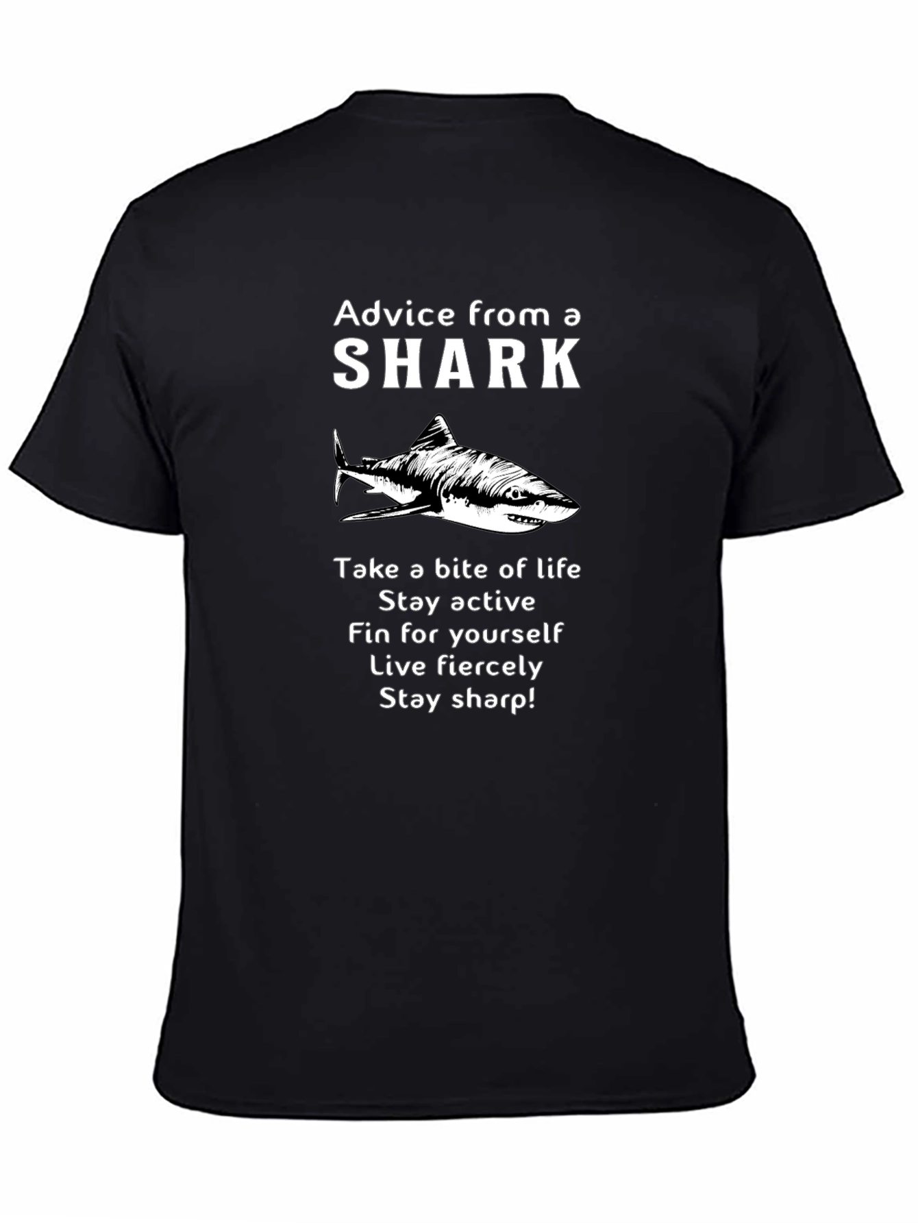 Advice from a Shark Graphic T-Shirt