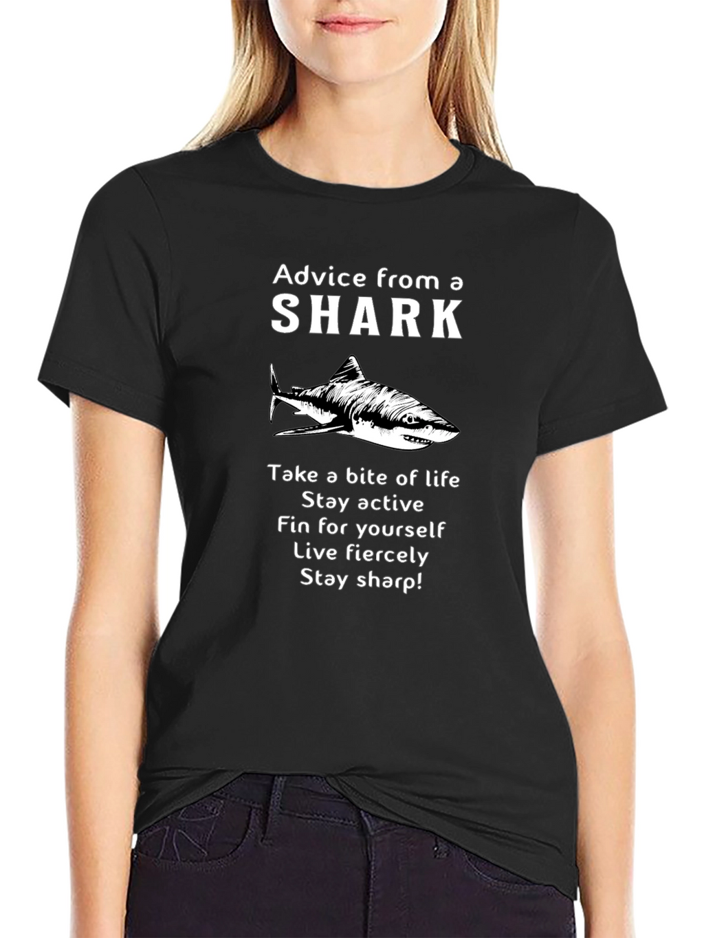 Advice from a Shark Graphic T-Shirt
