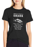 Advice from a Shark Graphic T-Shirt