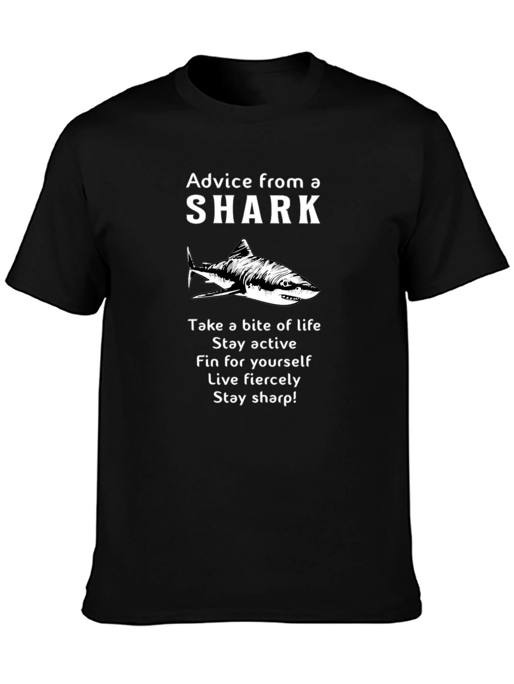 Advice from a Shark Graphic T-Shirt