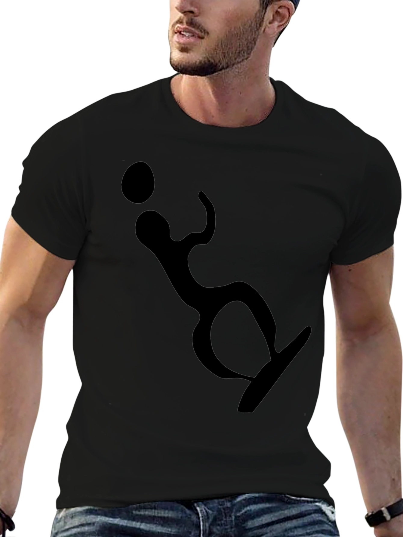 Surfer Silhouette Graphic Tee