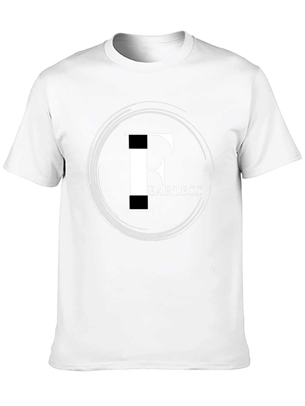 Fearless Graphic Tee - Stylish Black Cotton Shirt