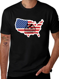Fishing Legend USA Flag T-Shirt
