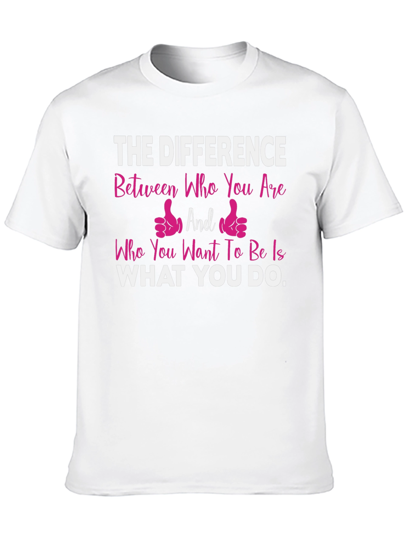 Inspirational T-Shirt - Be Who You Want To Be