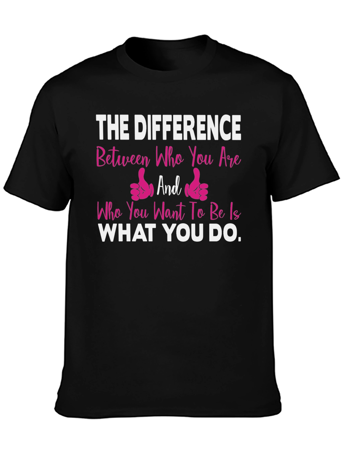 Inspirational T-Shirt - Be Who You Want To Be