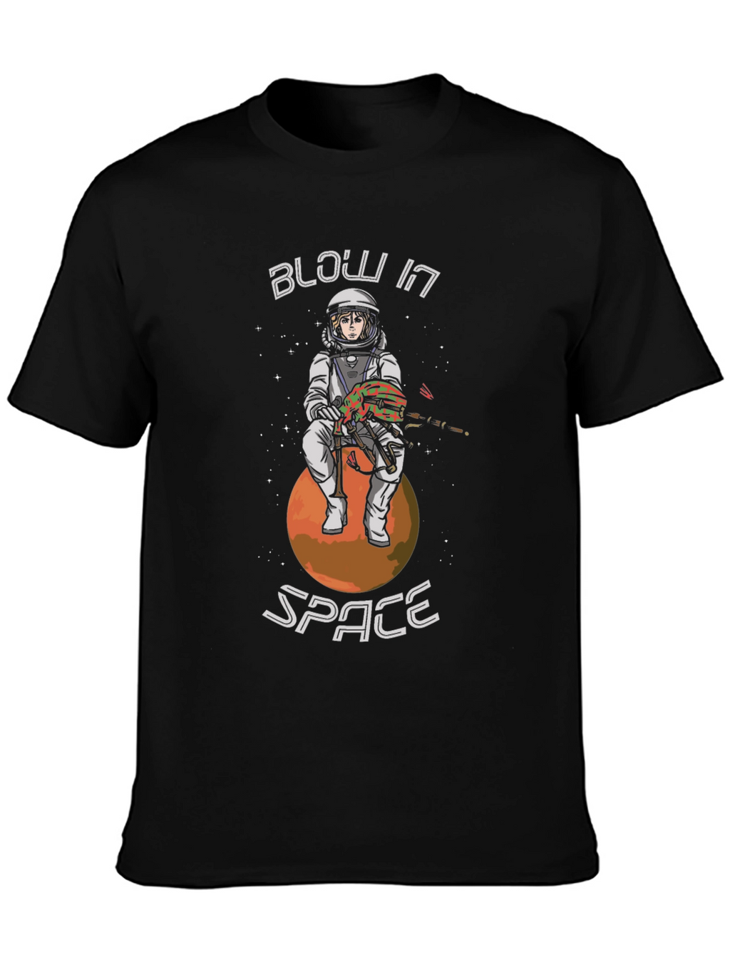 Blow In Space T-Shirt - Unisex Graphic Tee