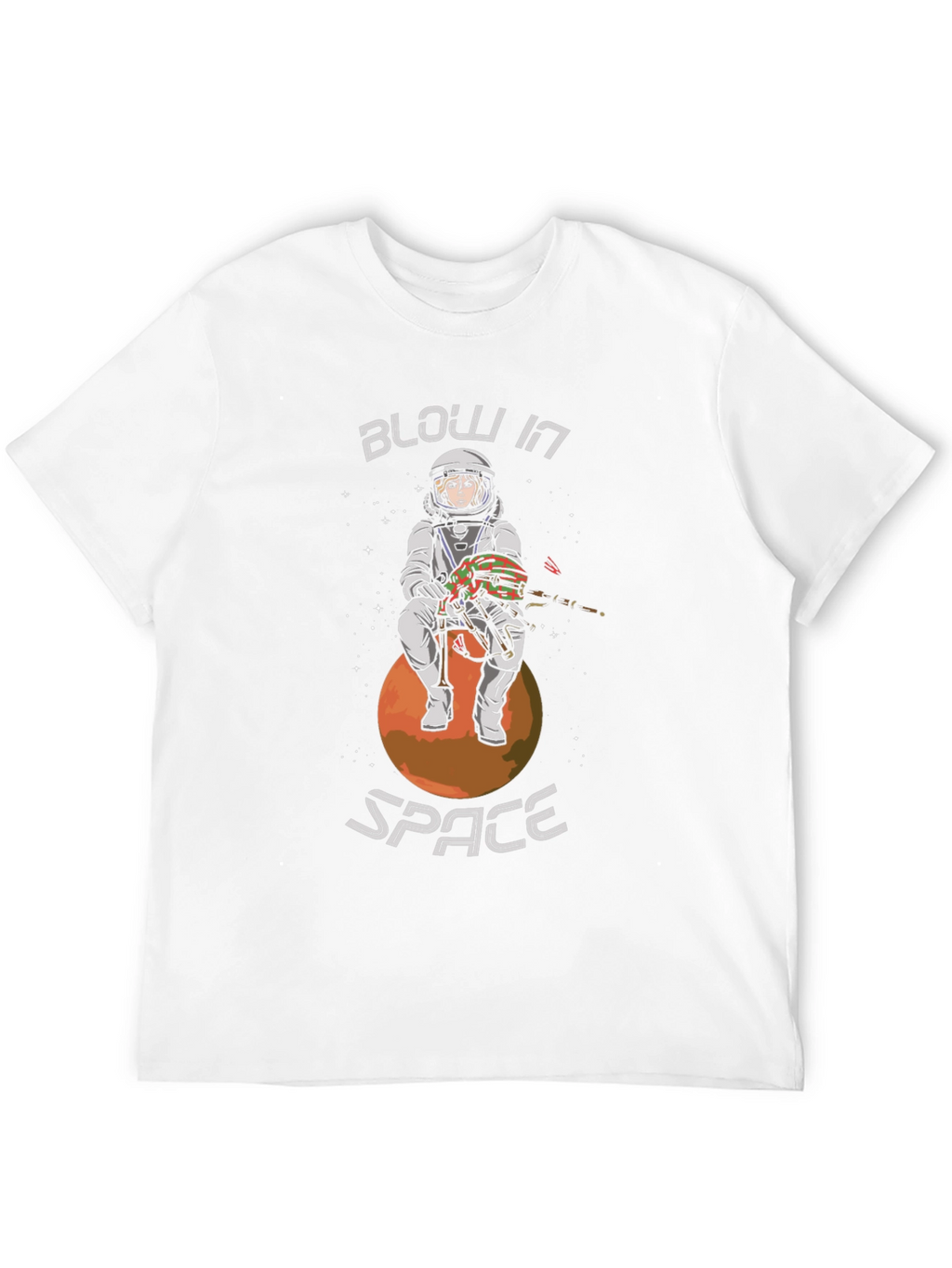 Blow In Space T-Shirt - Unisex Graphic Tee