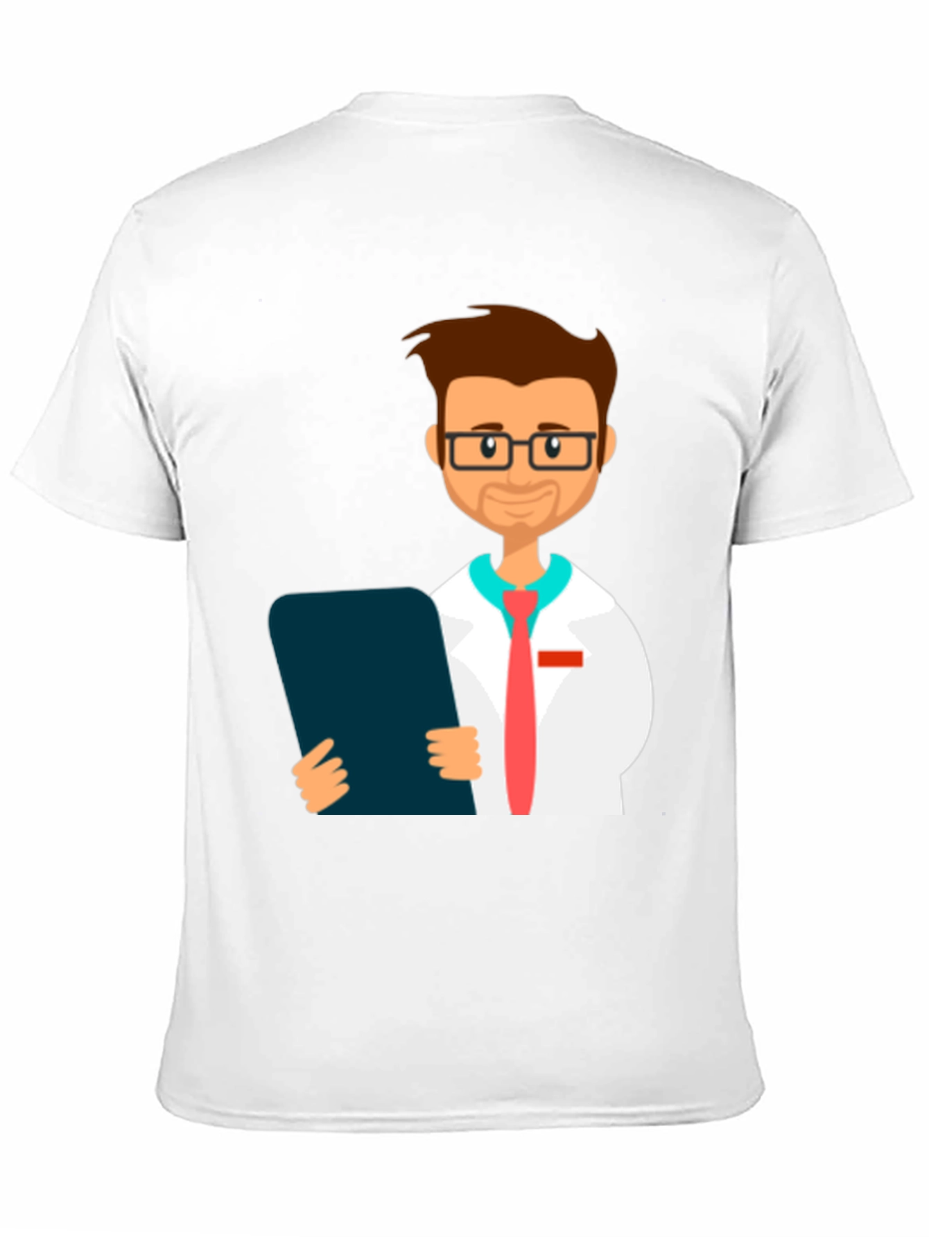 Doctor Graphic Black T-Shirt - Medical Professional Tee