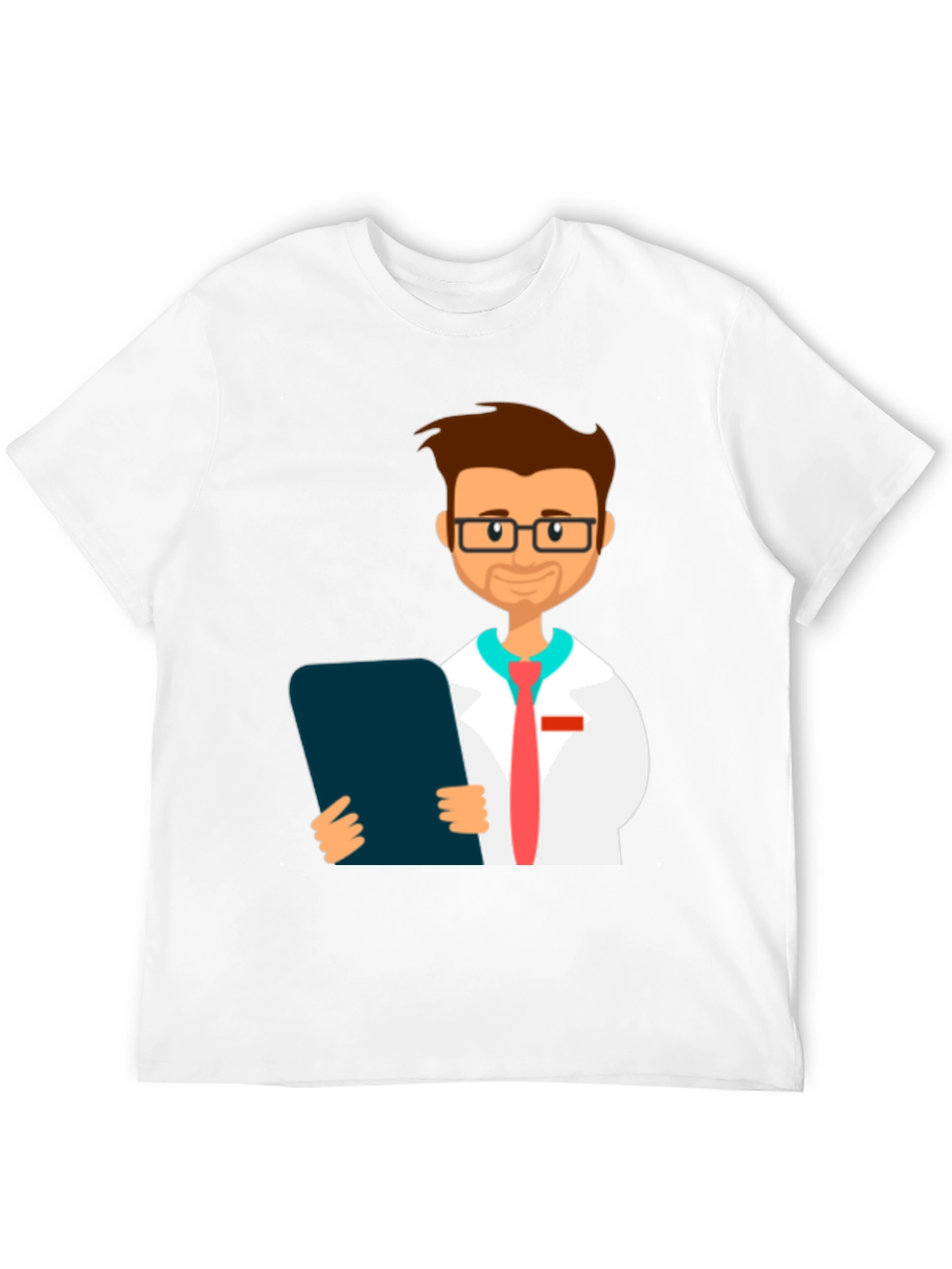 Doctor Graphic Black T-Shirt - Medical Professional Tee
