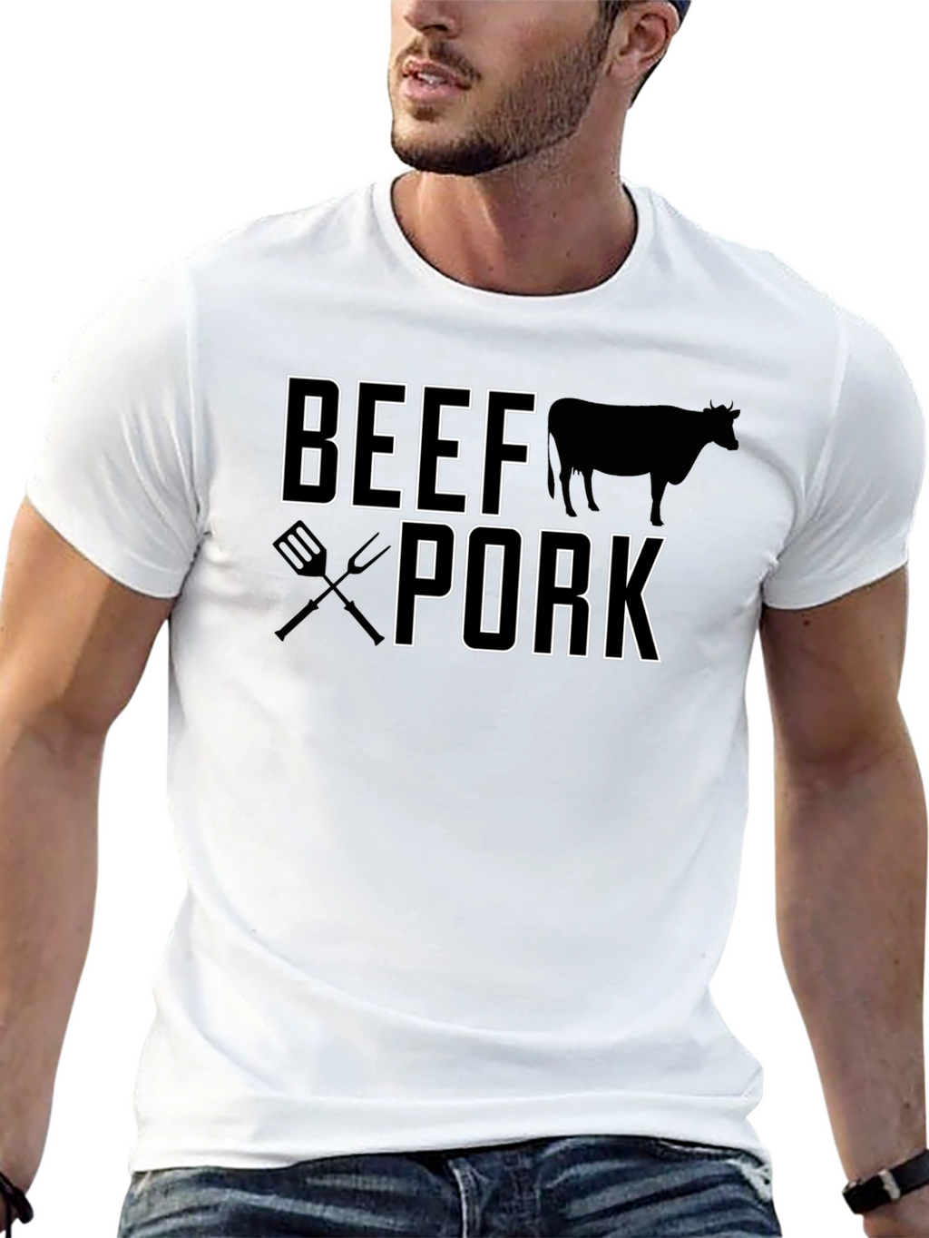 Beef & Pork BBQ T-Shirt