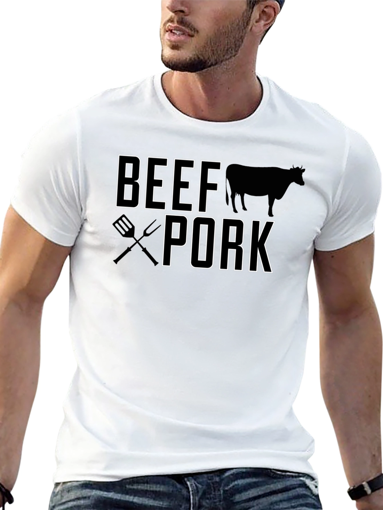 Beef & Pork BBQ T-Shirt