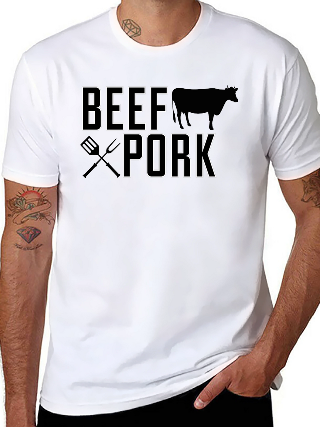 Beef & Pork BBQ T-Shirt