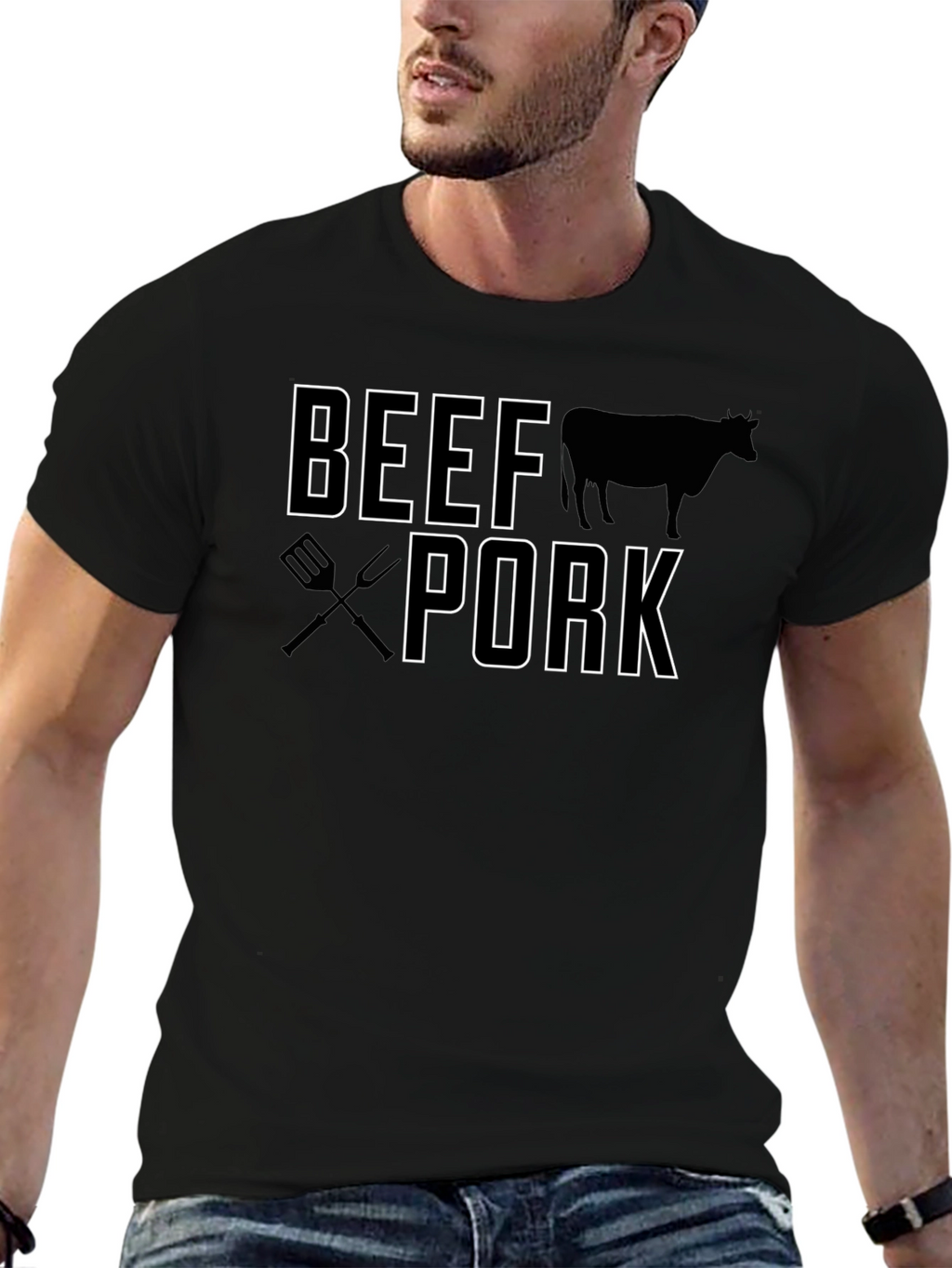Beef & Pork BBQ T-Shirt