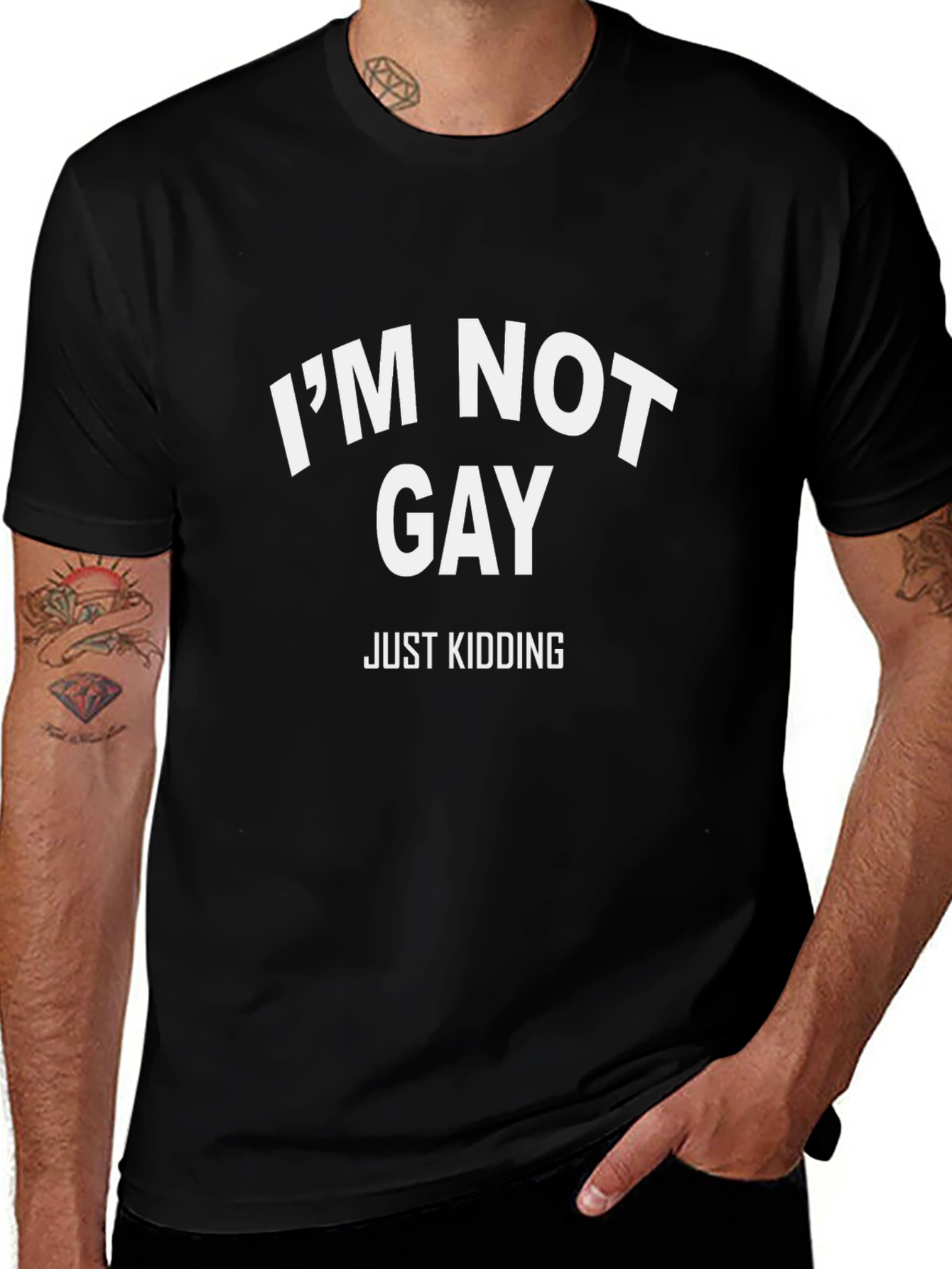 Funny Im Not Gay T-Shirt