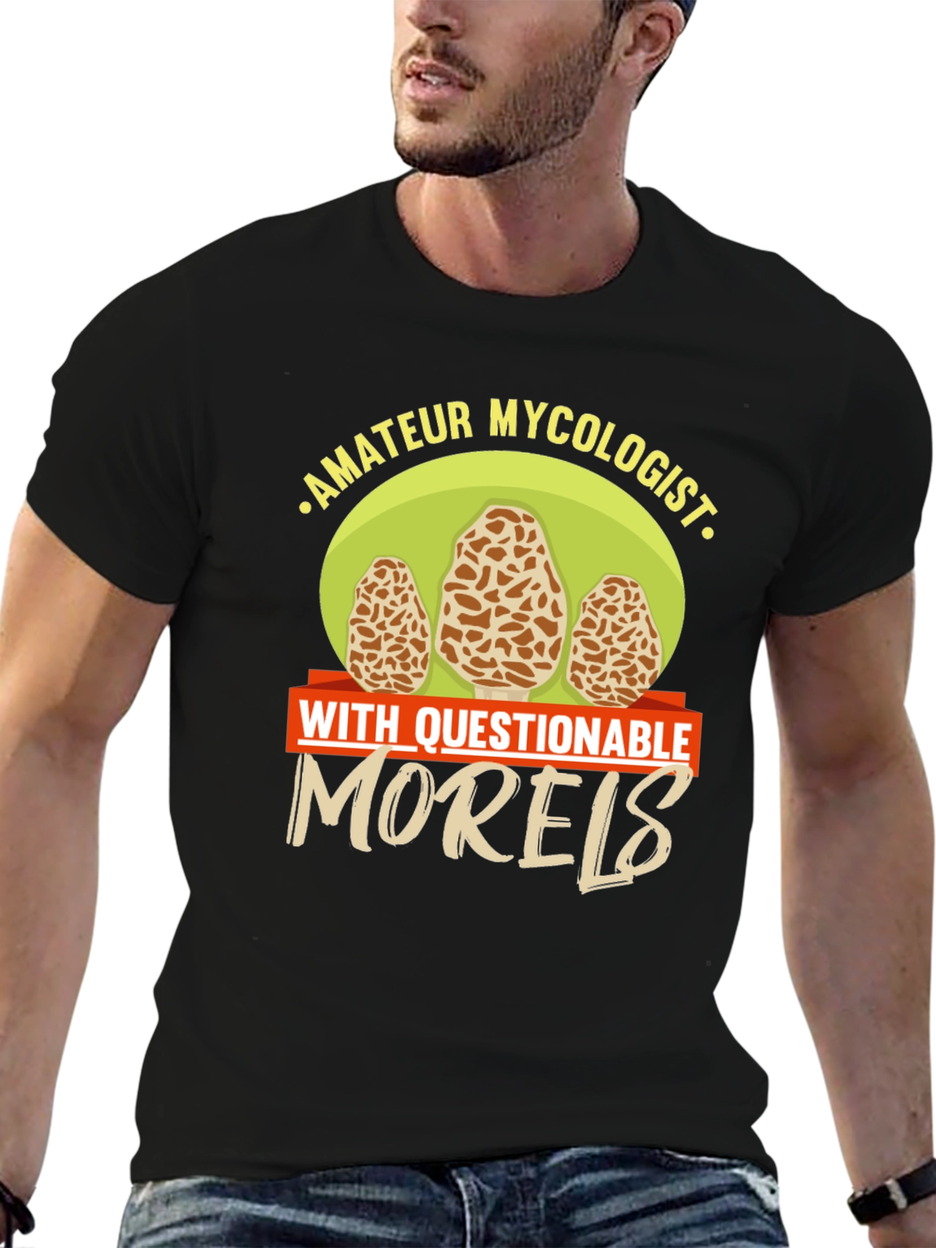 Amateur Mycologist Morels Funny T-Shirt