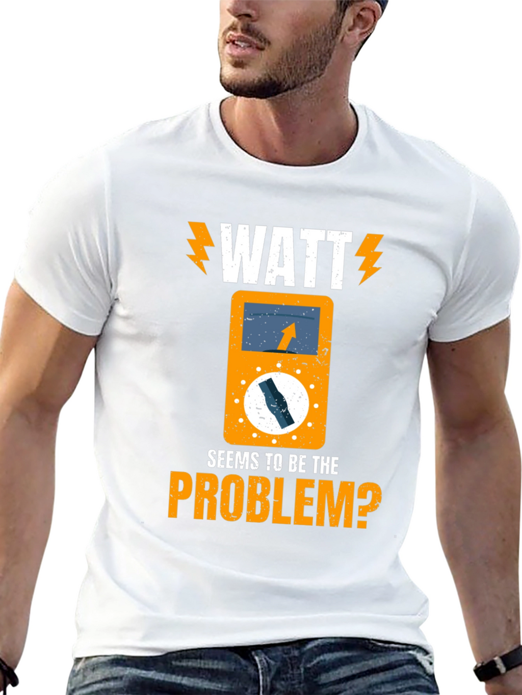 Watt Seems to Be The Problem? Electrician T-Shirt