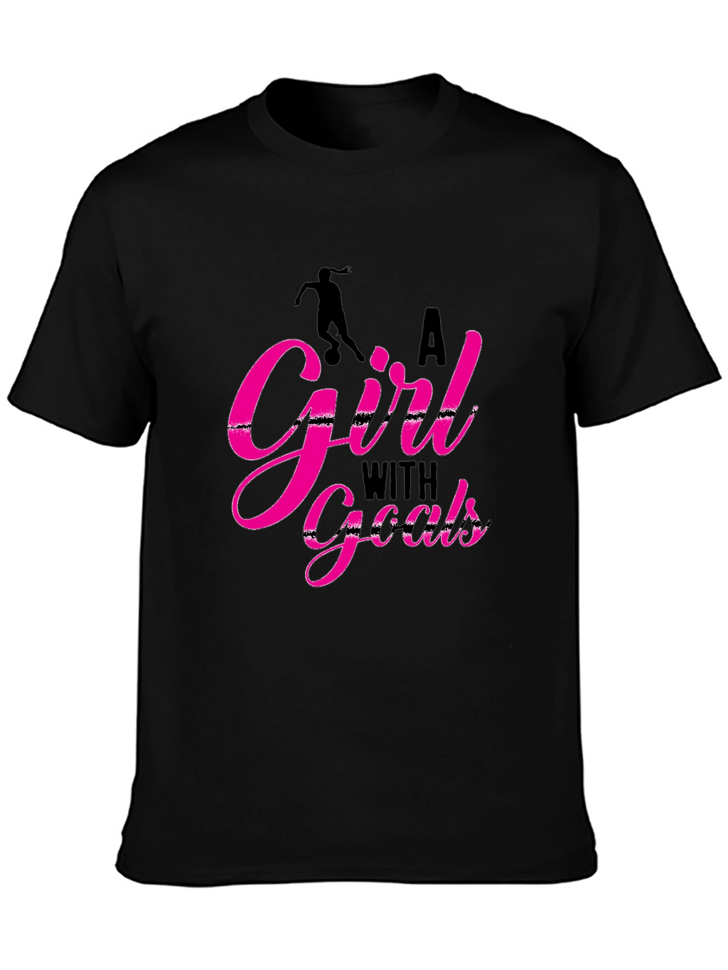 A Girl With Goals Graphic Tee