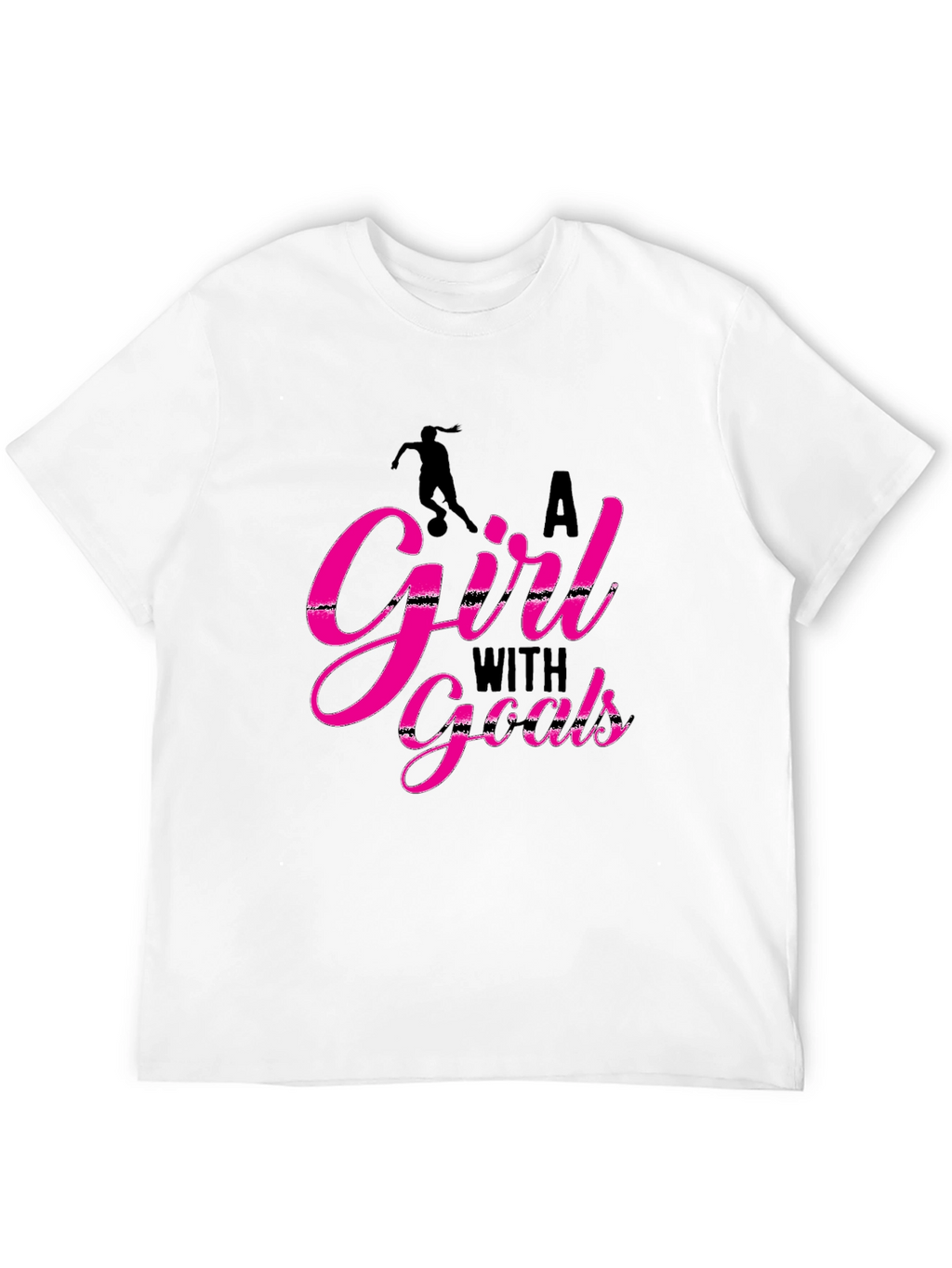 A Girl With Goals Graphic Tee