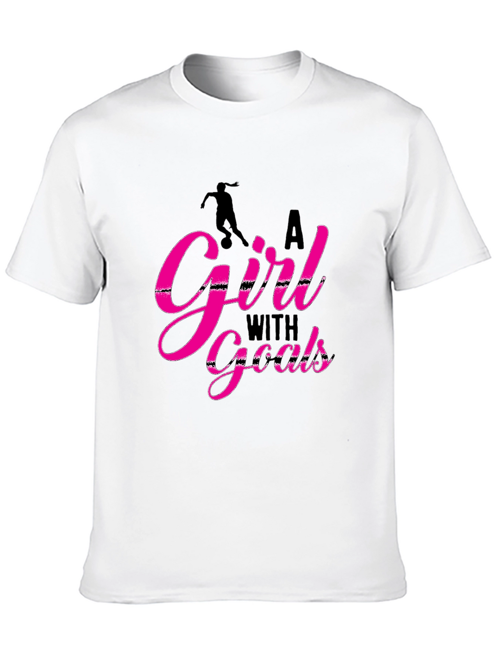 A Girl With Goals Graphic Tee