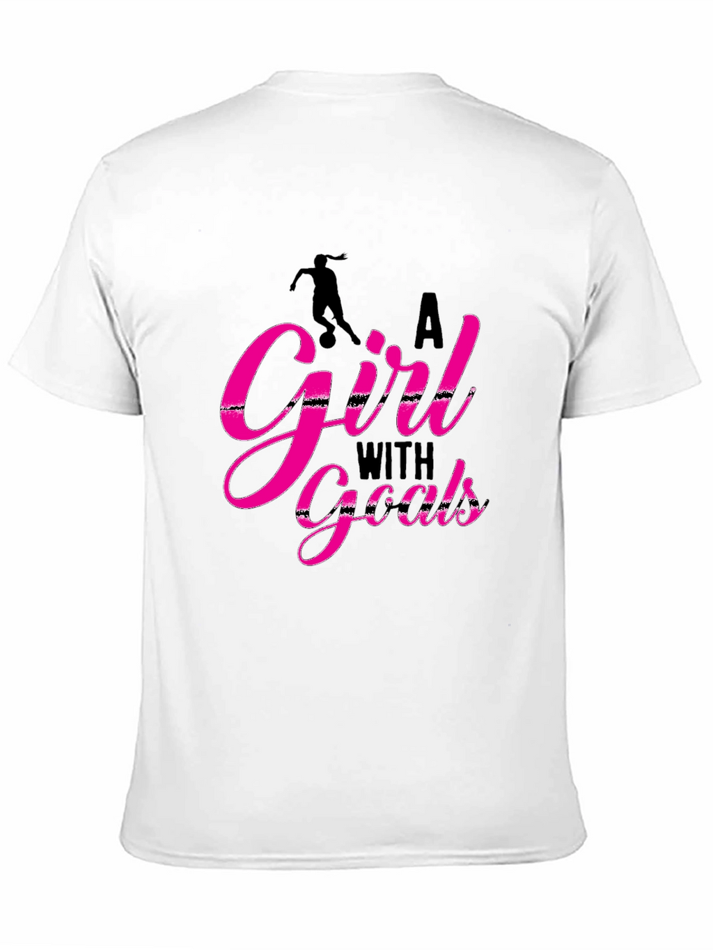 A Girl With Goals Graphic Tee
