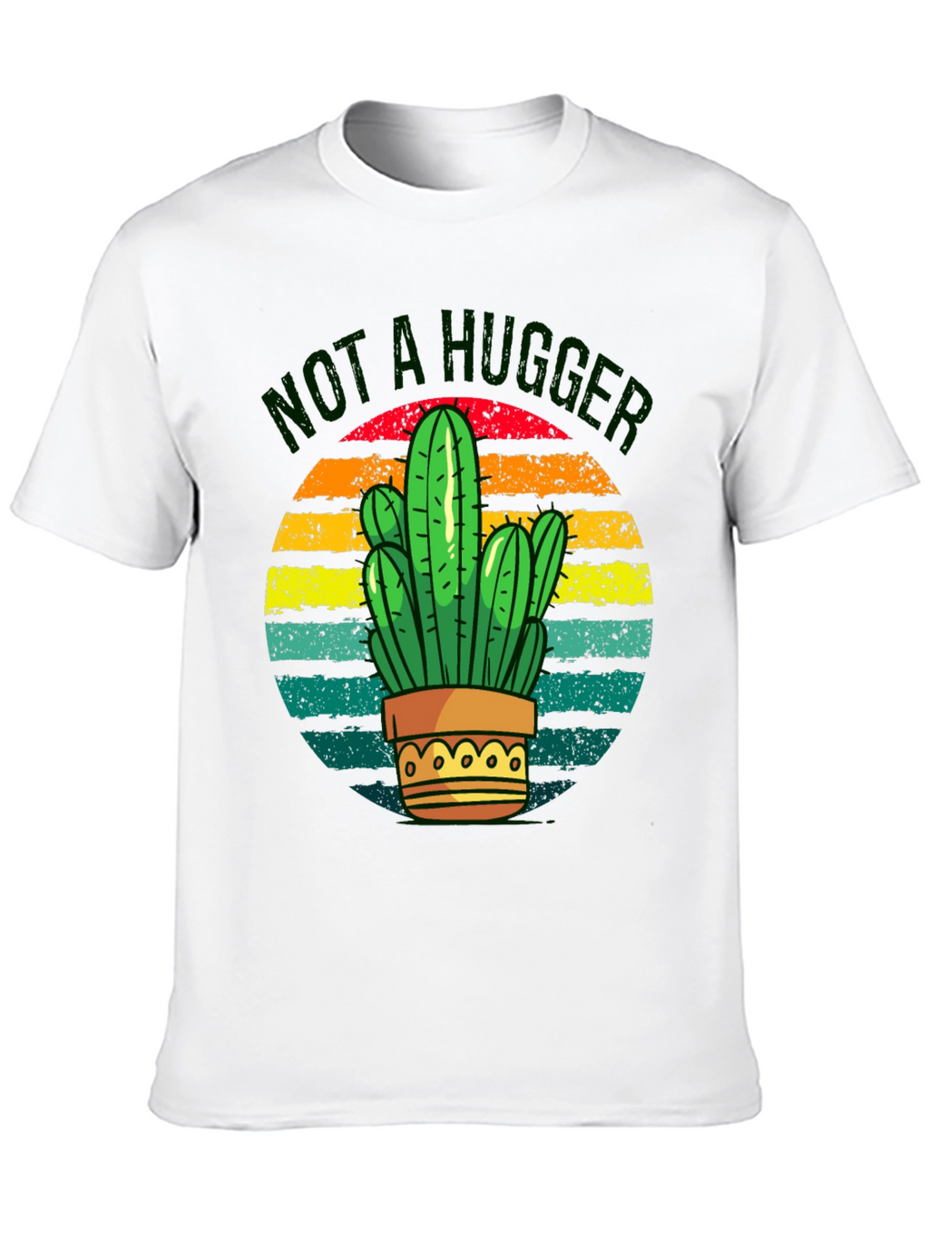 Not a Hugger Cactus Graphic Tee