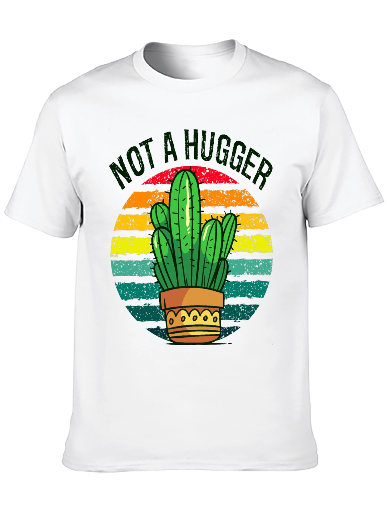 Not a Hugger Cactus Graphic Tee