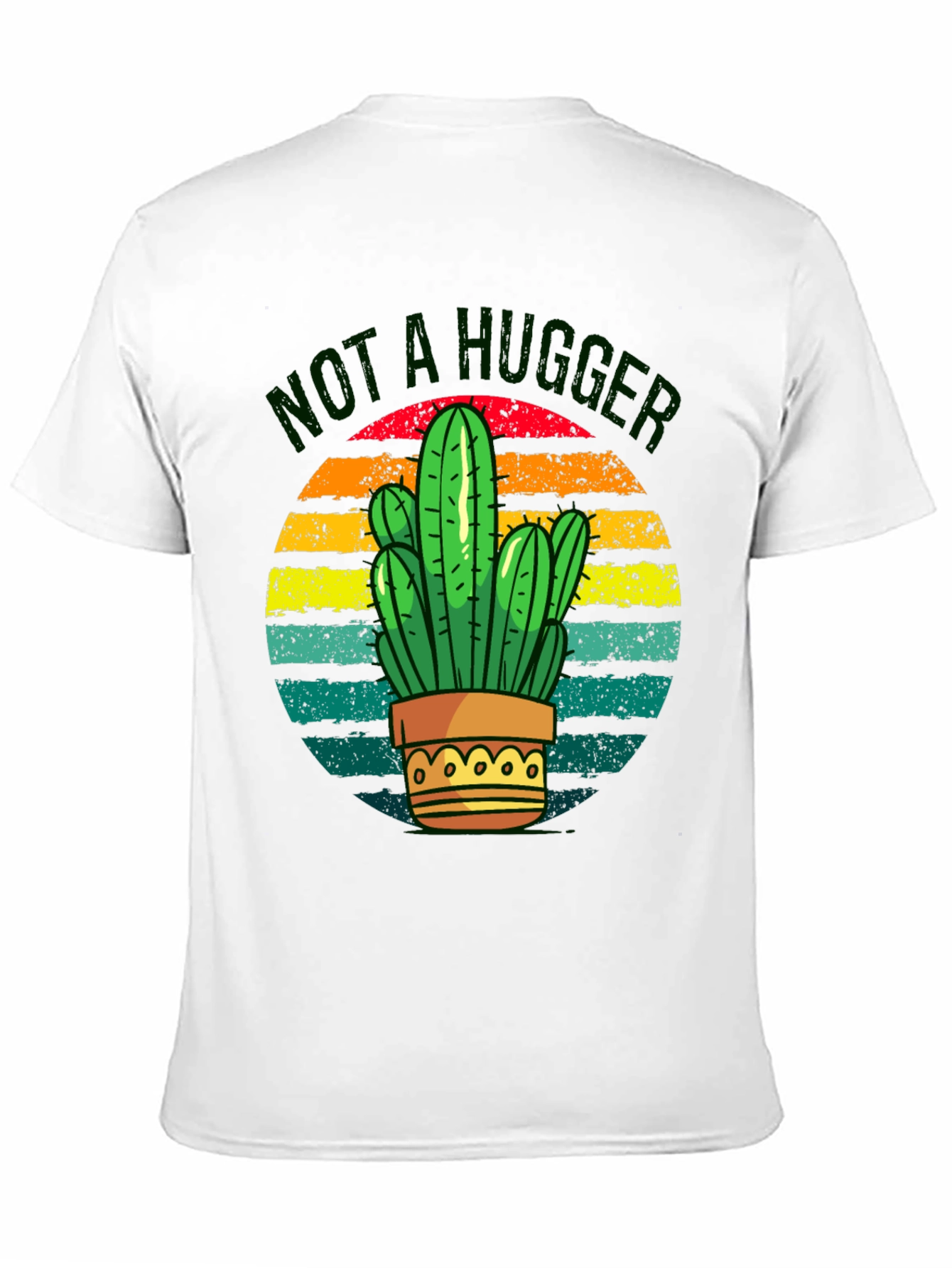 Not a Hugger Cactus Graphic Tee