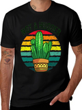 Not a Hugger Cactus Graphic Tee