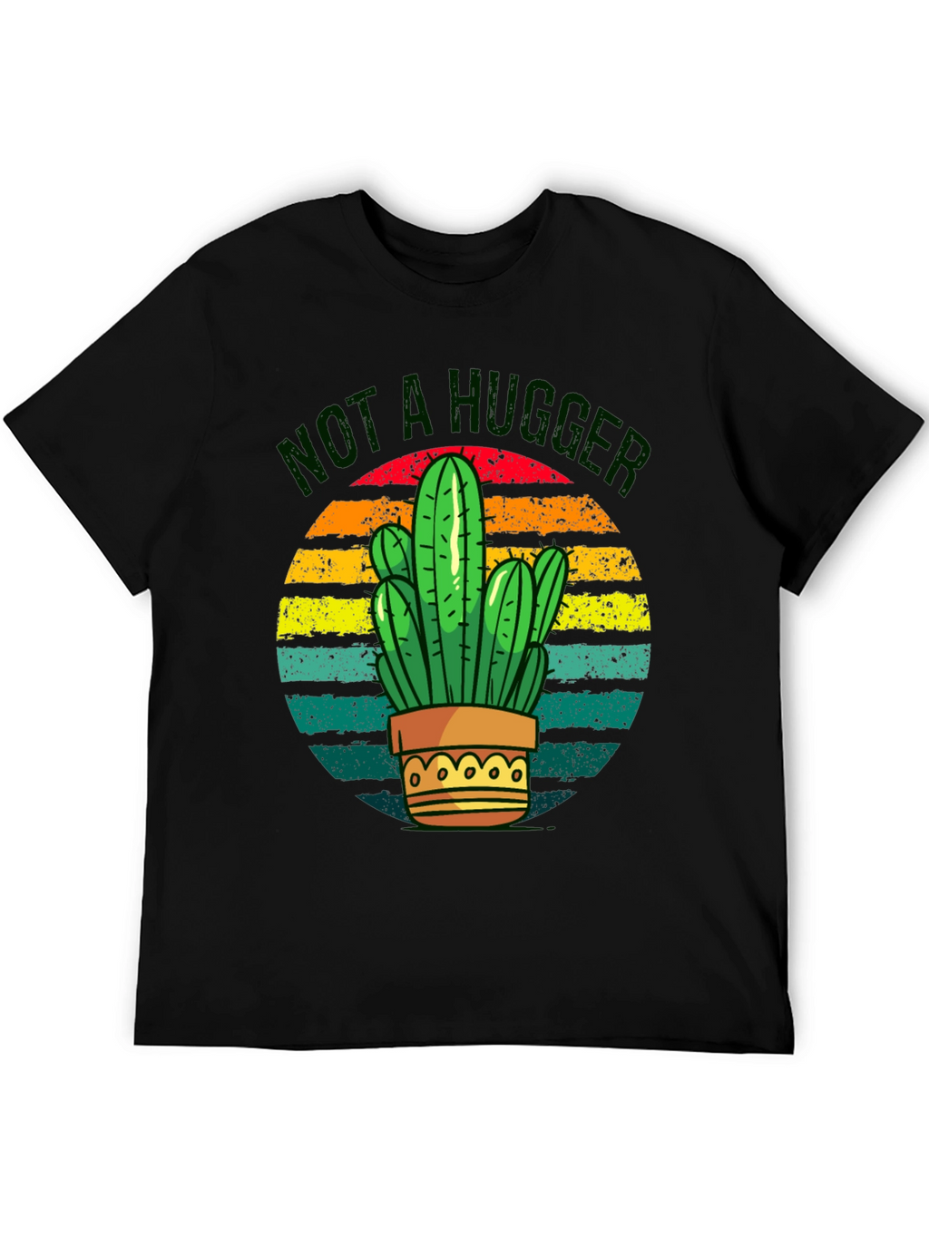 Not a Hugger Cactus Graphic Tee