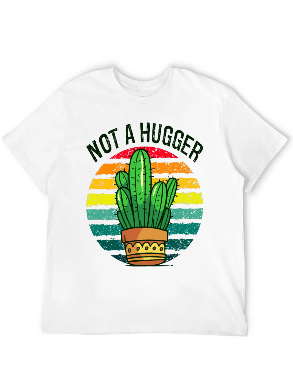 Not a Hugger Cactus Graphic Tee