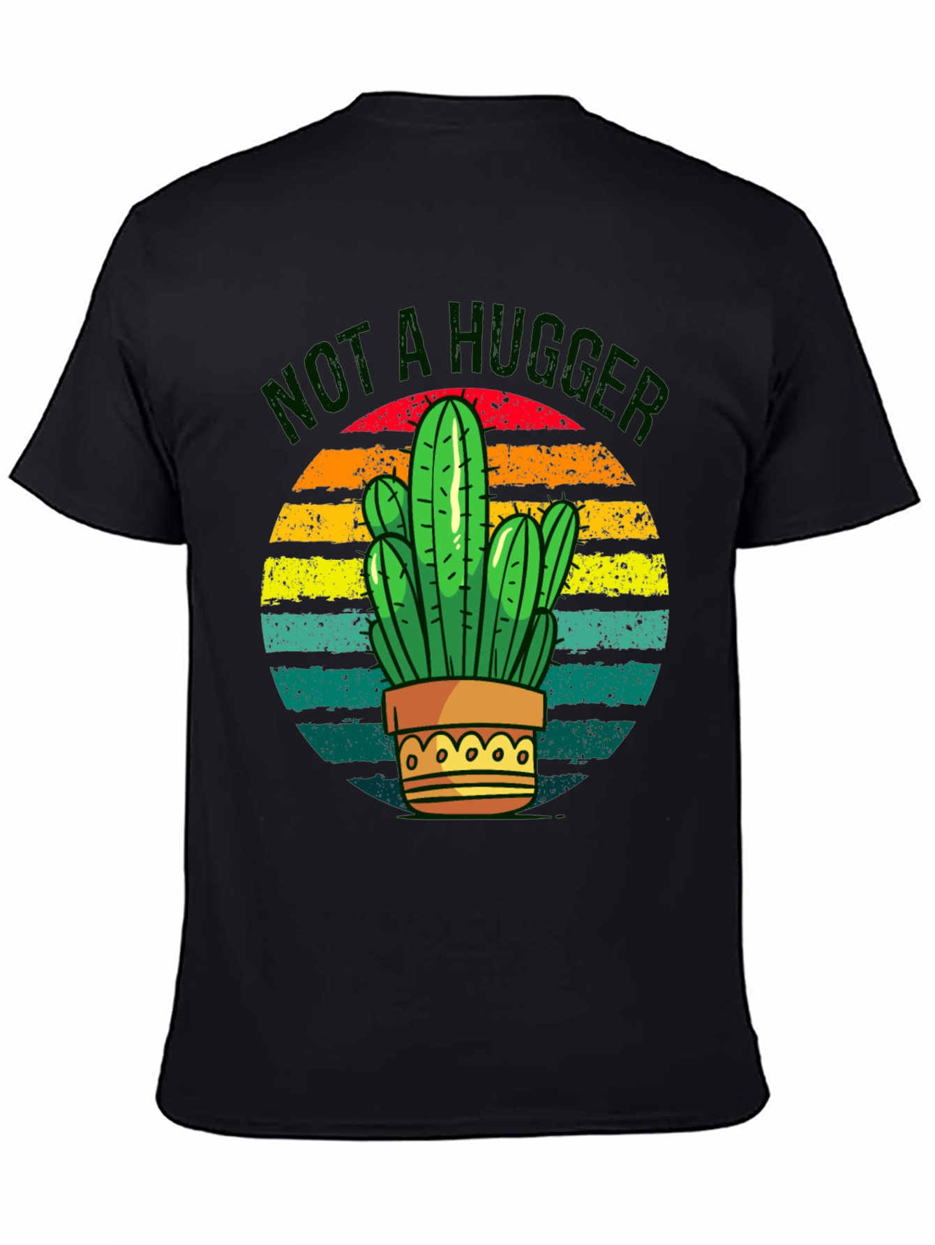 Not a Hugger Cactus Graphic Tee