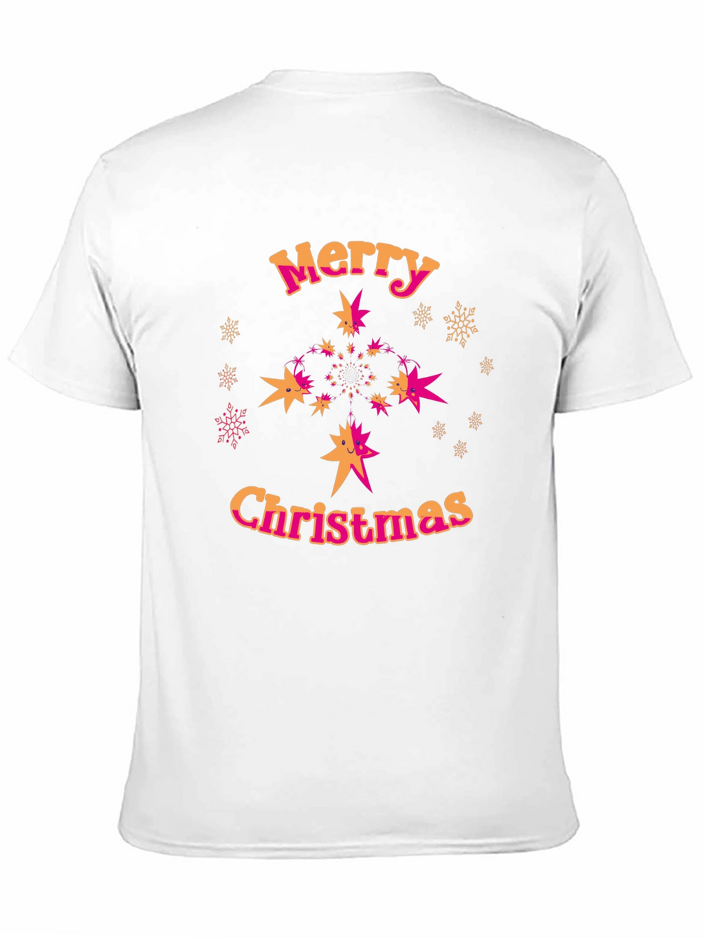 Merry Christmas Starburst Graphic Tee
