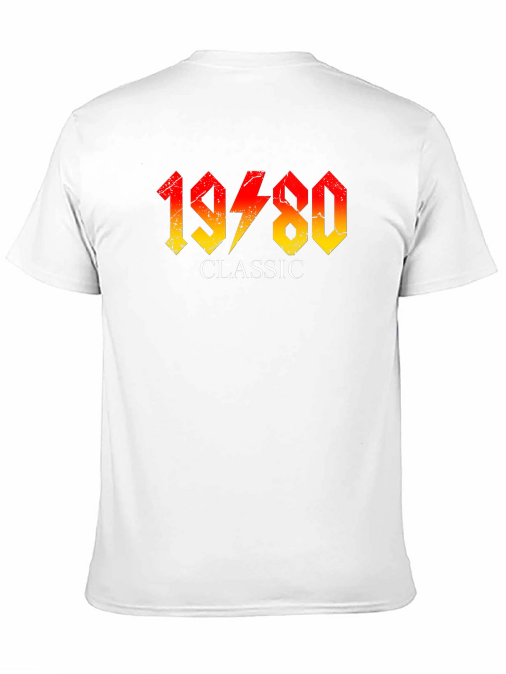 1980 Classic Rock Style Graphic Tee