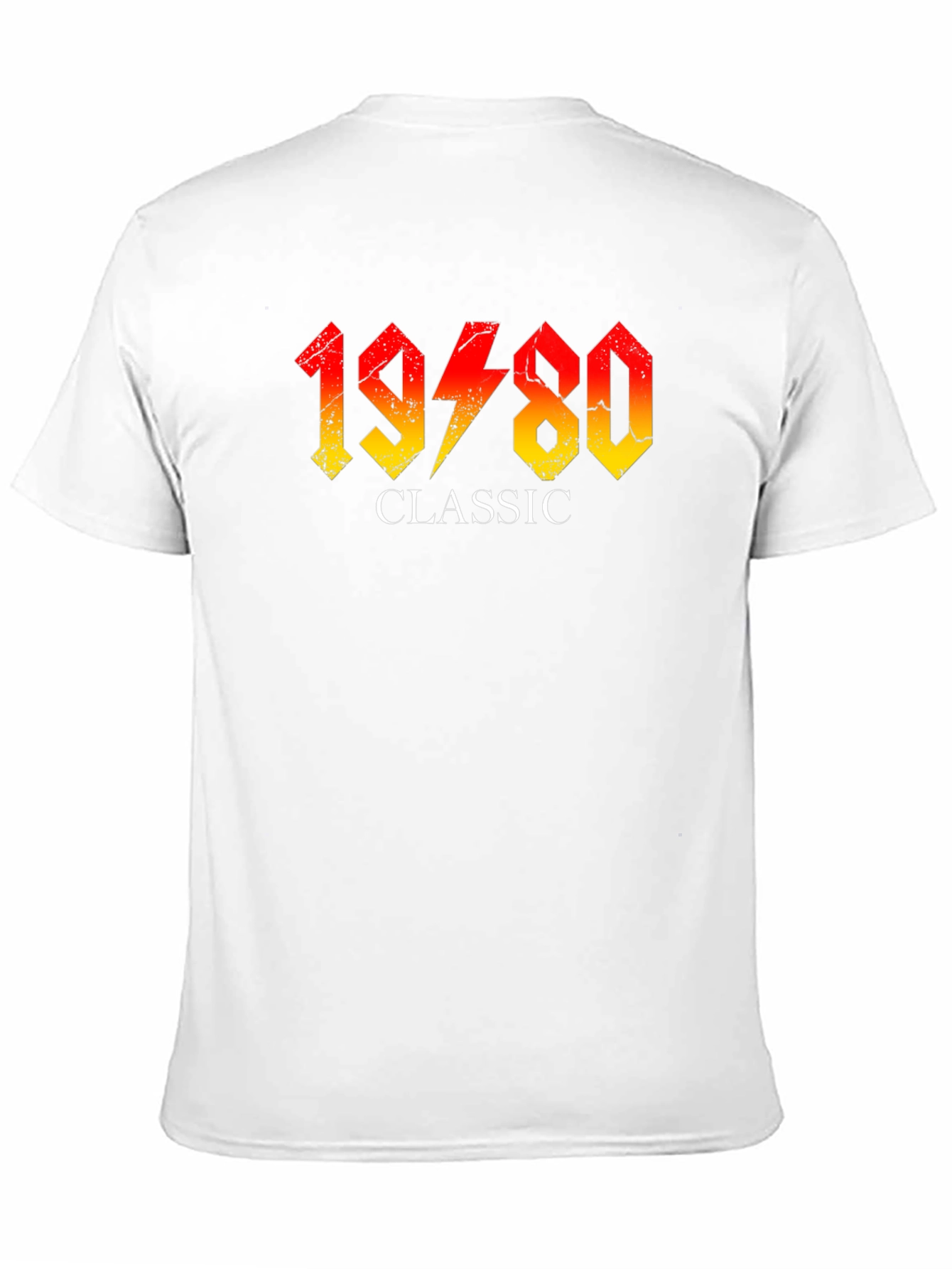 1980 Classic Rock Style Graphic Tee