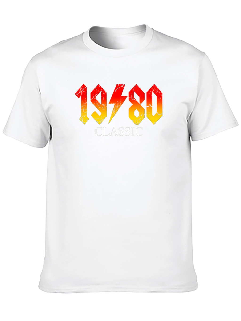 1980 Classic Rock Style Graphic Tee