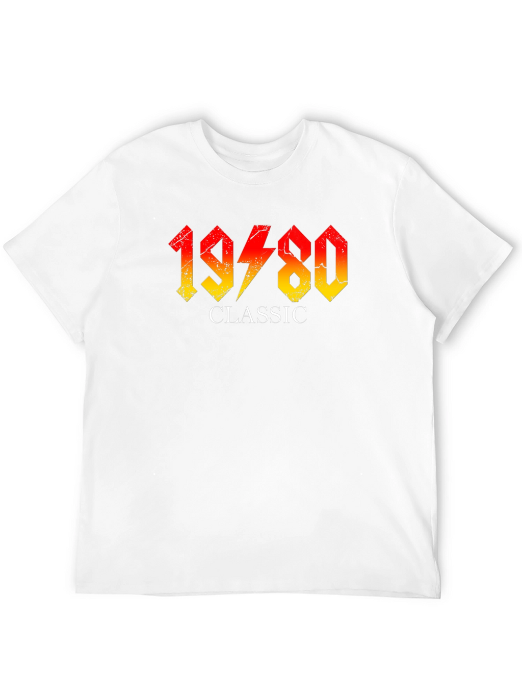 1980 Classic Rock Style Graphic Tee