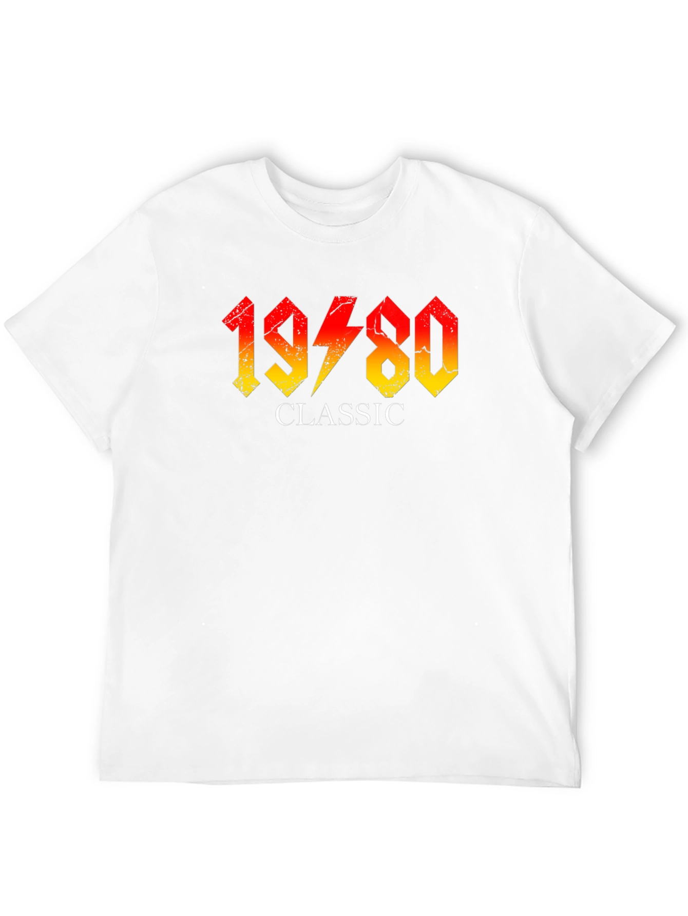 1980 Classic Rock Style Graphic Tee