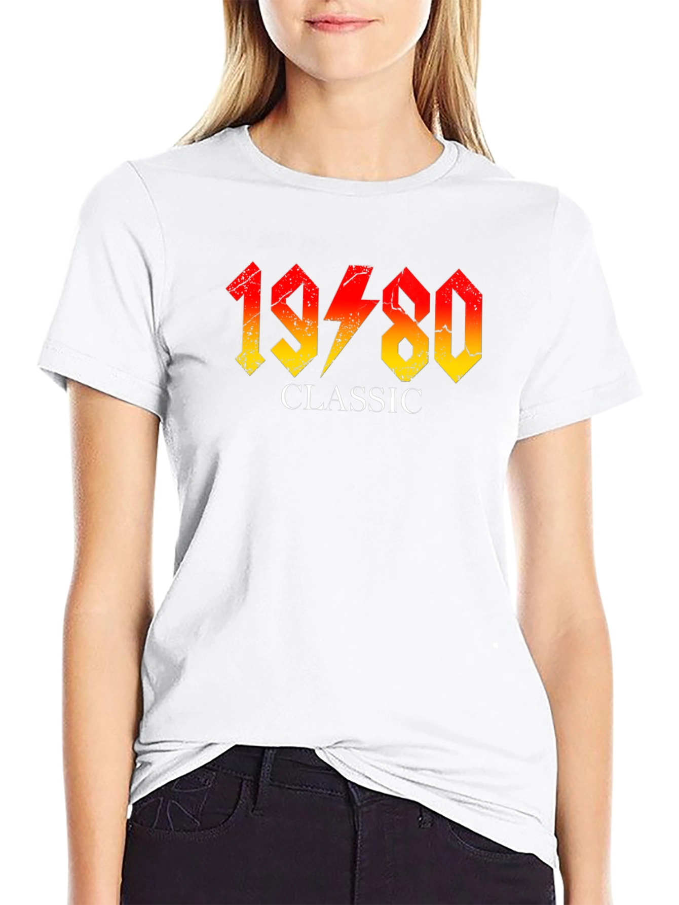 1980 Classic Rock Style Graphic Tee