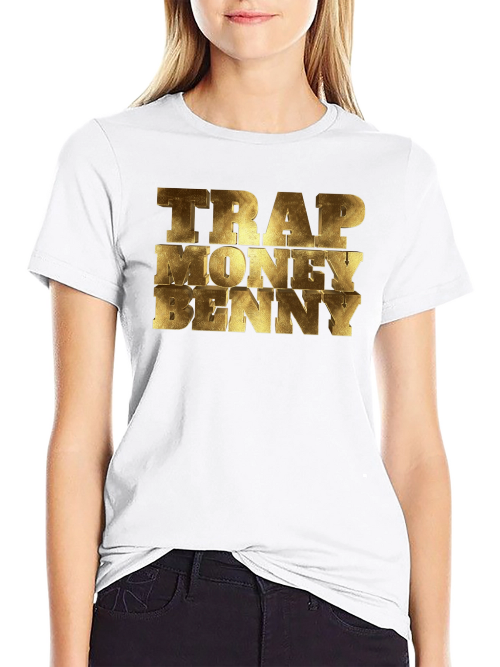 Trap Money Benny Graphic T-Shirt - Black