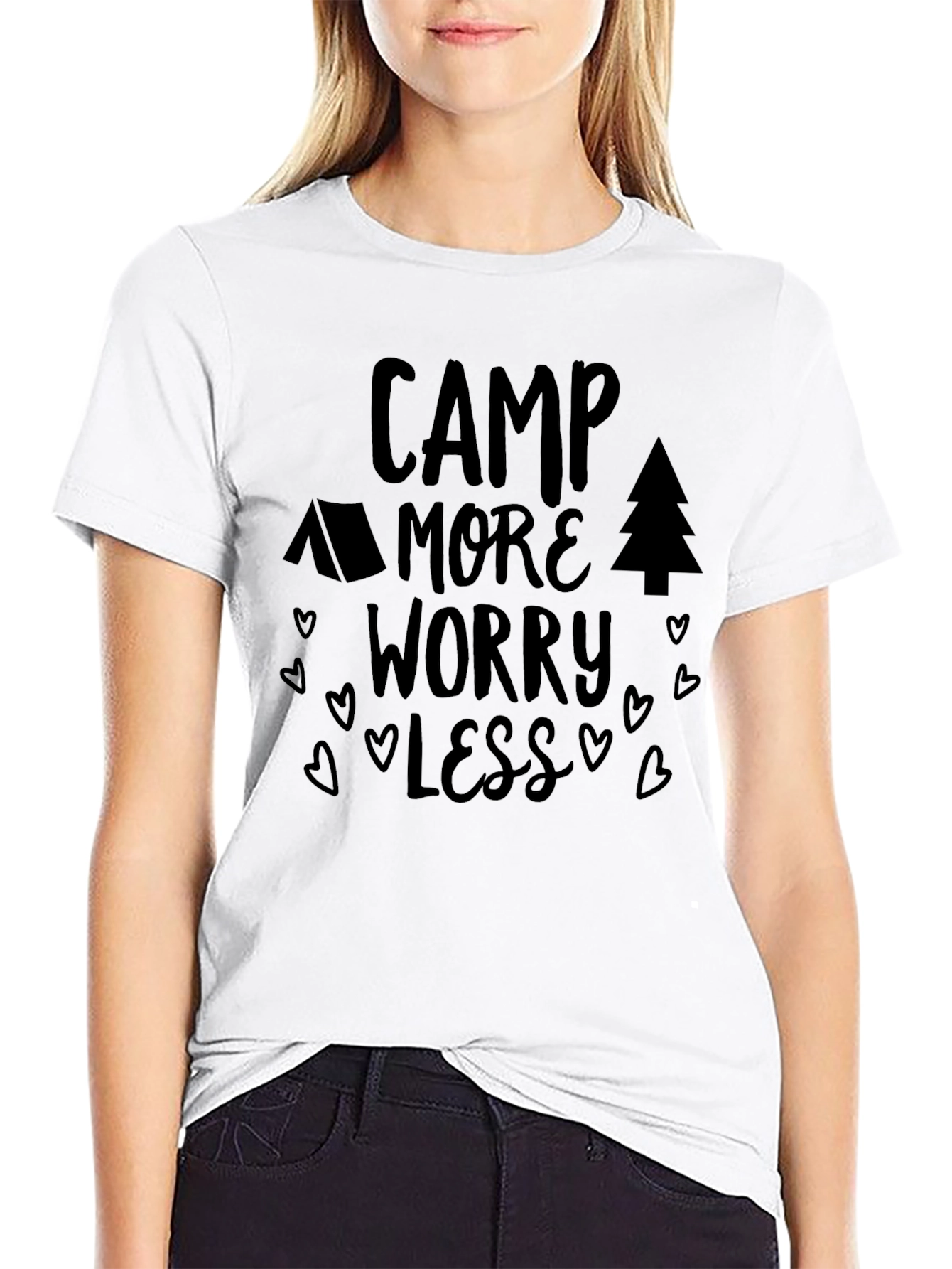 Camp More Worry Less T-Shirt