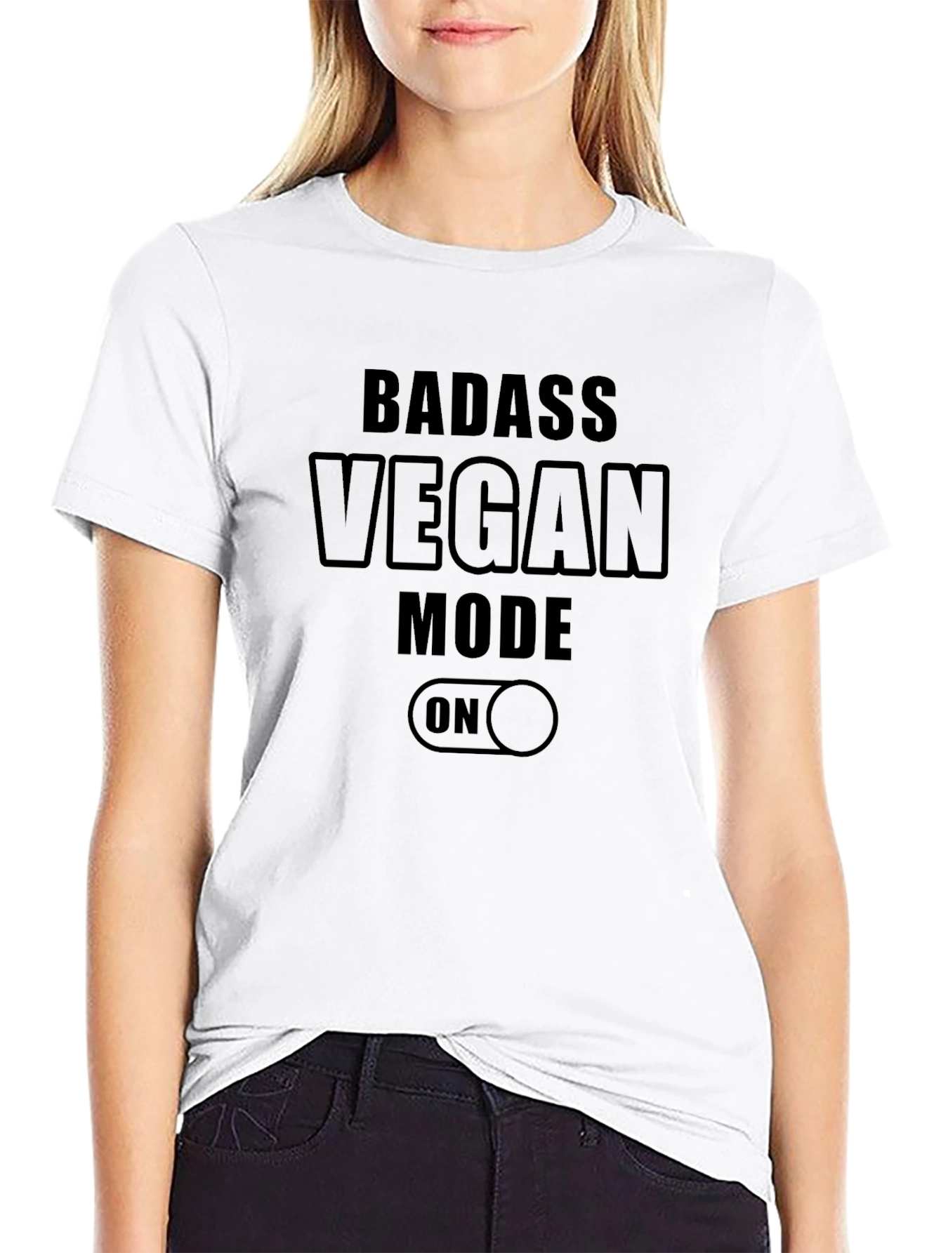 Badass Vegan Mode ON T-Shirt
