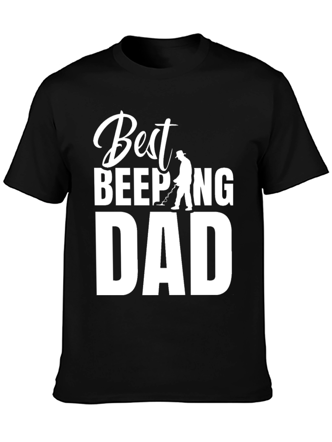 Best Beeping Dad T-Shirt - Funny Metal Detecting Tee