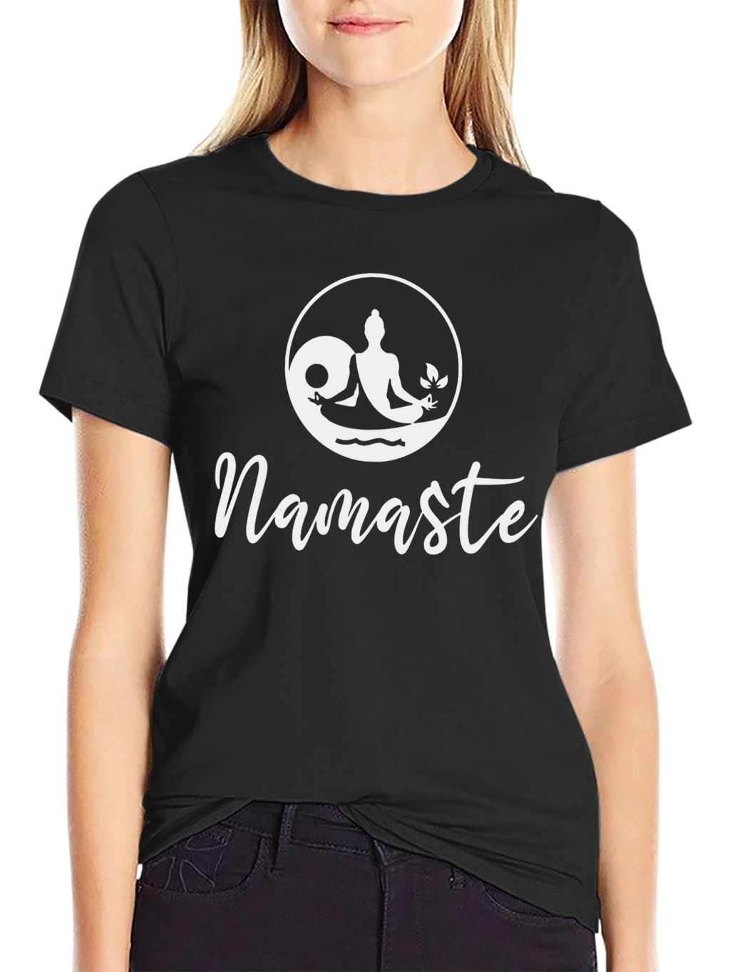Namaste Graphic T-Shirt - Yoga Meditation Tee
