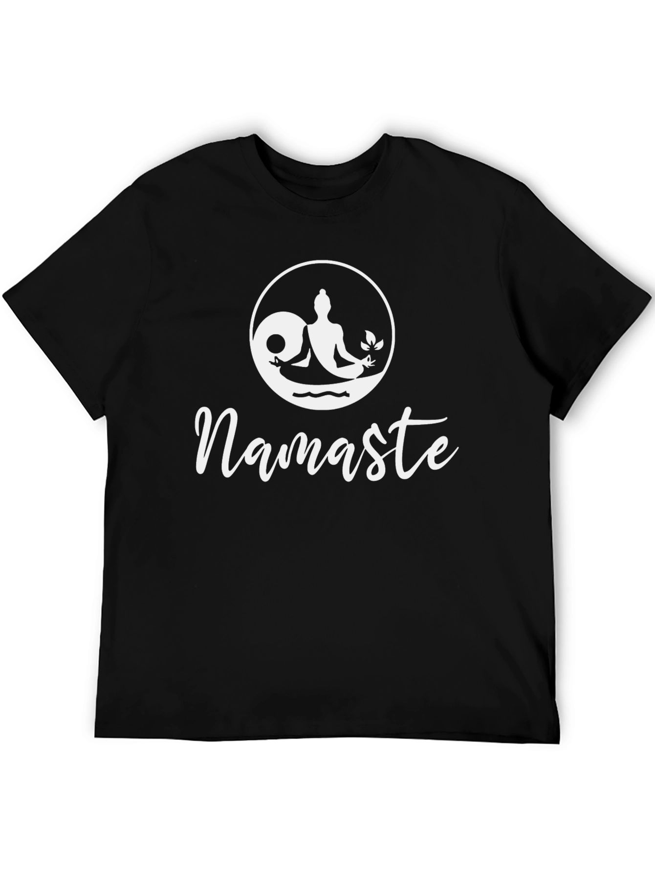 Namaste Graphic T-Shirt - Yoga Meditation Tee